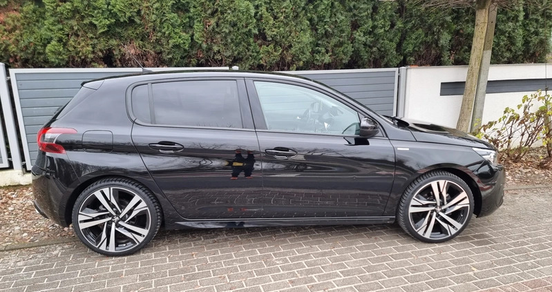 Peugeot 308 cena 58999 przebieg: 78000, rok produkcji 2019 z Polkowice małe 497
